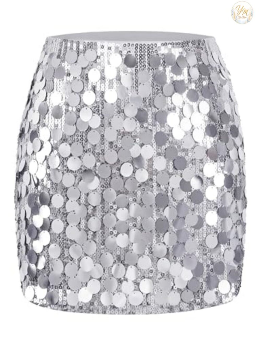 Sequin Bodycon Mini Skirt Stretchy High Waist Party Clubwear Night Out